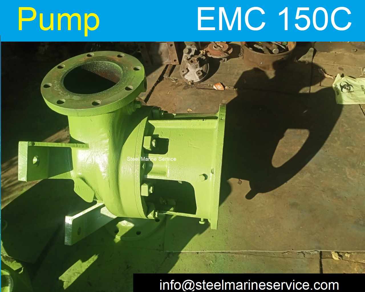 Taiko Kikai EMC 150C Sea Water Cooling Pump (6)