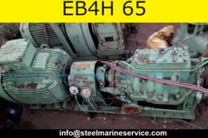 Naniwa EB4H 65 Boiler Feed Pump Repair and Onboard Supply.