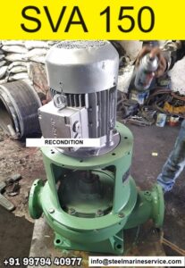 Shinko SVA 150 Cooling Fresh Water Pump-Cooling Sea Water Pump Recondition.