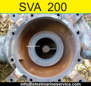 Shinko SVA 200 Pump Recondition Installed Onboard Ship.