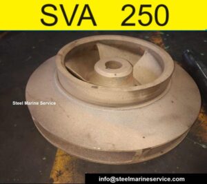 Shinko SVA 250 Cooling Fresh-Sea Water Pump Recondition.