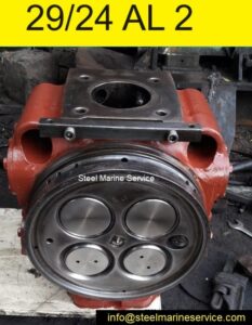 SKL VDS 29/24 AL-2 Cylinder Cover Supplied On Board.