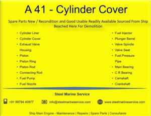 Akasaka A41 Cylinder Cover.