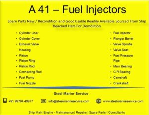 Akasaka A41 Fuel Injectors.