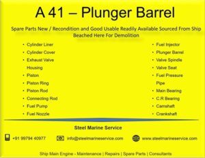 Akasaka A41 Plunger Barrel.