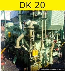 Daihatsu DK 20 Crankshaft And Diesel Generator.