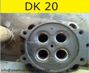 Daihatsu DK 20 Cylinder Cover Obtained From Ship.