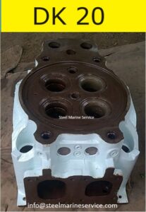 Daihatsu DK 20 Cylinder Cover Pressure Tested.