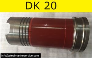 Daihatsu DK 20 Spare Parts Supplied Onboard Ship.