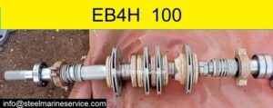 Naniwa EB4H 100 Boiler Feed Water Pump Impeller Shaft.