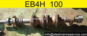 Naniwa EB4H Boiler Feed Water Pump Impeller Shaft Supplied Onboard Ship.