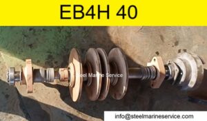 Naniwa EB4H 40 Boiler Feed Water Pump Impeller New Installation.