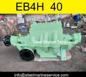 Naniwa EB4H 40 Boiler Feed Water Pump Well Serviced And Tested.