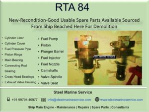 Sulzer RTA 84 Ship Main Engine Spares Suppliers.