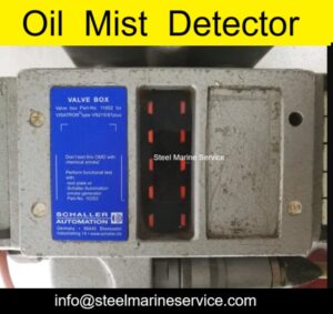 Visatron VN 215/87 EMC Oil Mist Detector Installed In Engine.