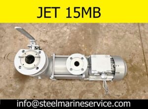 JET 15MB Vacuumarator Pump Supplied Onboard.