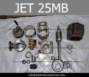 JETS 25MB Pump Dismantled For Service.