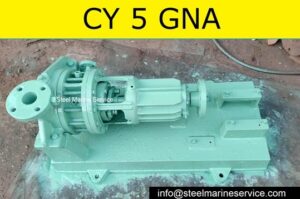 Heishin CY 5GNA Boiler Water Circulating Pump Sourced From Ship Beached Here For Demolition.