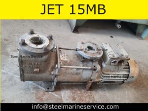 JET 15MB Vacuumarator Pump Installed In Ship.