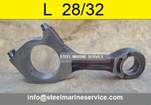 MAN B&W L 28/32H Connecting Rod Bearing Available.