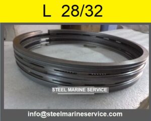 MAN B&W L 28/32H Piston Rings.