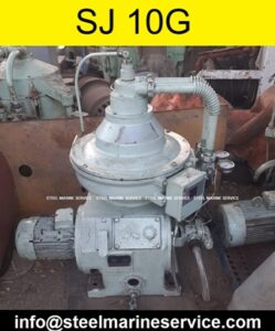 Mitsubishi SJ 10G Oil Purifier Repairing Onboard Ship.