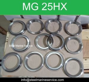 Niigata MG 25HX Exhaust Valve Seat Installed In Cylinder Cover.