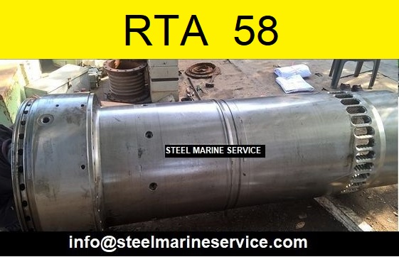 Steel Marine Service | Sulzer RTA 58 Main Engine Maintenance and Spare ...