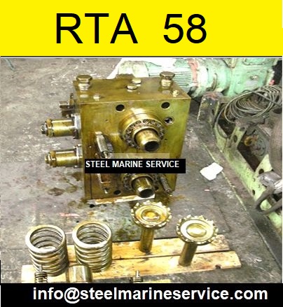 Steel Marine Service | Sulzer RTA 58 Main Engine Maintenance and Spare ...