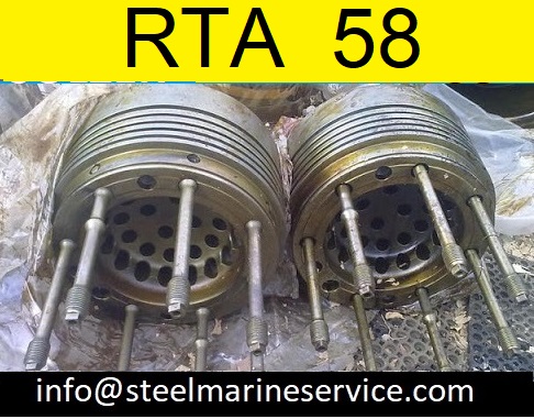 Steel Marine Service | Sulzer RTA 58 Main Engine Maintenance and Spare ...