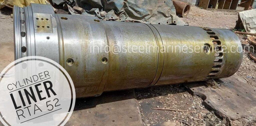 Cylinder Liner For Sulzer RTA 52 Supplied Onboard.