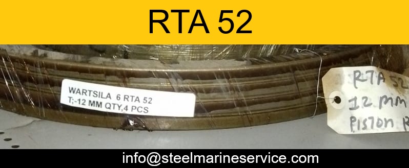 Sulzer RTA 52 Piston Rings